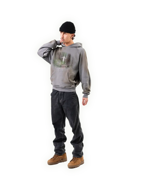 SFI V2 'MUD STAIN' GRAY HOODIE